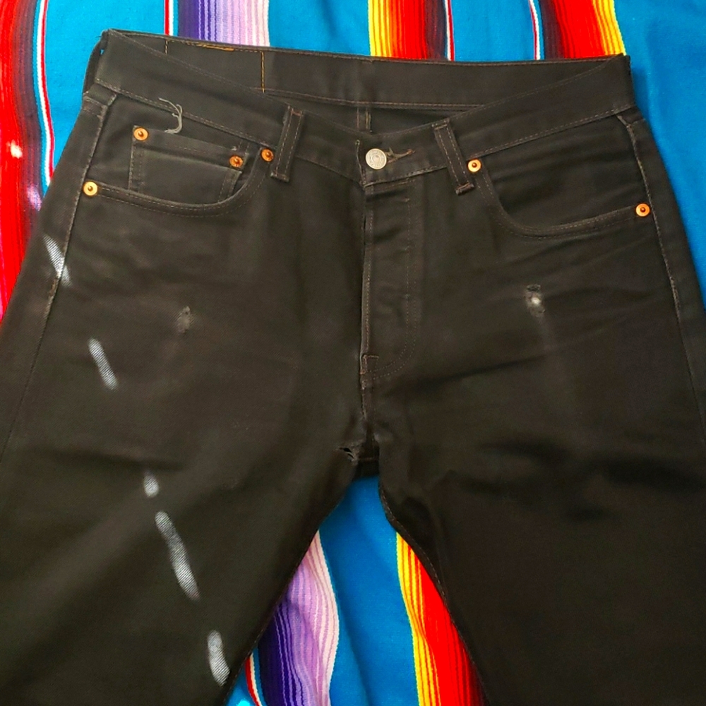 Black Levi's 501 Original Fit